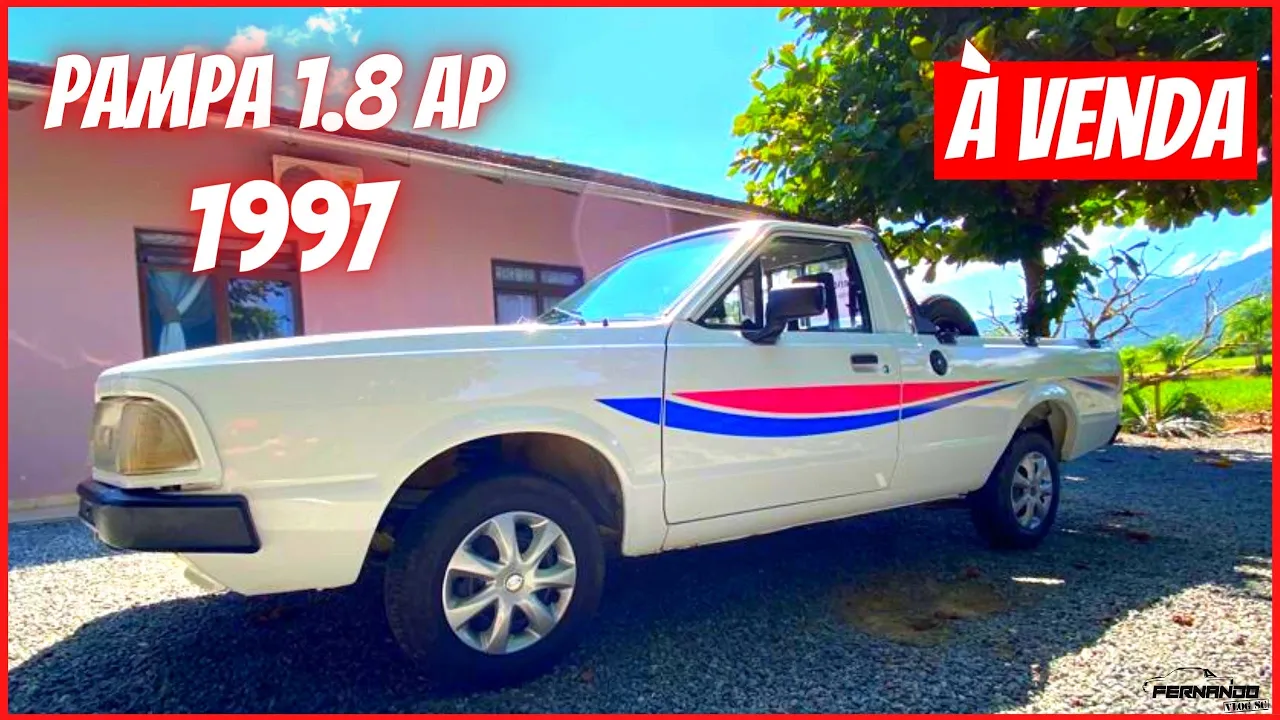 FORD PAMPA 1.8 AP 1997 "UMA DAS ÚLTIMAS PAMPA FABRICADAS" #FORD #PAMPA #MOTORAP