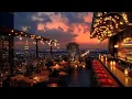 Lagu Rooftop Lounge ~ Smooth Exquisite Jazz Saxophone ~ Soothing Background Music in Cozy Bar Ambience
