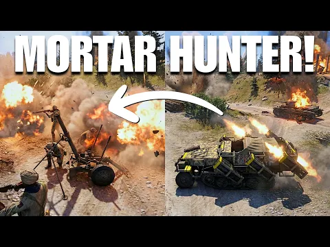 You have a Heavy Mortar? LOL :P - 4vs4 - Afrikakorps - Company of Heroes 3