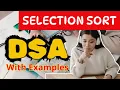 Selection sort Algorithm with example Selection sort in python Data Structures Tutorials