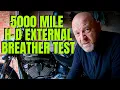 Harley Davidson M8 Softail External Engine Breather 5000 Mile Test