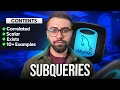 Mastering MySQL Subqueries Real-World Online Store Database Tutorial