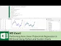 MS Excel Performing Non-Linear Polynomial Regression in MS Excel Using Python and Scatter Charts