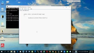 Java program - Hello World