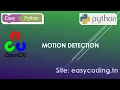 Easy OpenCV tutorial 4 Motion detection