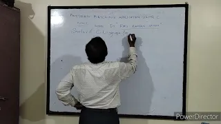 Pattern matching using C