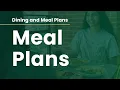 Dining Services and Meal Plans NSO