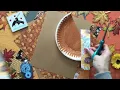 Easy Paper Plate Scarecrow Hat Craft Idea for Fall