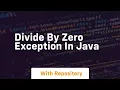 divide by zero exception in java