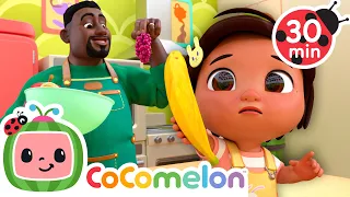Yes Yes Fruits 🍉 30 MINUTE LOOP |  Karaoke Nursery Rhymes & Kids Songs - CoComelon