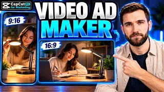 Video Ad Maker + AI Video Editor: Create Vertical & Horizontal Ads in CapCut PC