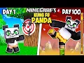 Download Lagu I Survived 100 Days as KUNG FU PANDA in Minecraft