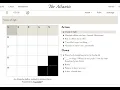 The Atlantic Crossword 2026