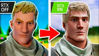 Fortnite pero con RTX al MÁXIMO!