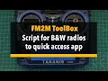 FM2M ToolBox - script for quick access on B W radios