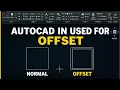 How to Use OFFSET Command in AutoCAD Step-by-Step Tutorial