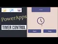 PowerApps Timer Control