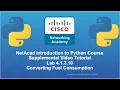 Cisco NetAcad Introduction to Python Course - Supplemental Lab Tutorial Solution Set Lab 4 1 3 10