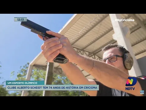 Tiro esportivo: Clube Alberto Scheidt tem 74 anos de história em Criciúma