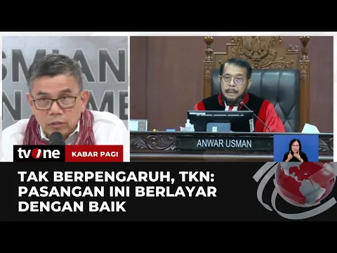 TKN Prabowo-Gibran Bereaksi soal Pemberhentian Anwar Usman