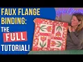 Easy Faux Flange Binding Anyone Can Do