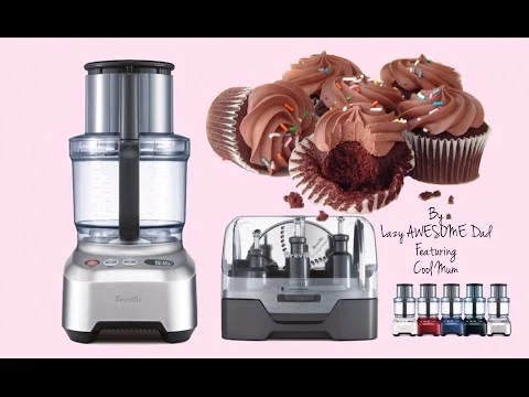 Download MP3 BREVILLE BFP800 Kitchen Wizz Pro - HOW TO make simple easy FOOL PROOF cupcakes in Food Processor