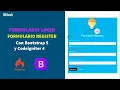 Formulario Login y Register con Bootstrap 5 y Codeigniter 4 - 2