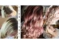Red Blonde Foils Hair Color Tutorial