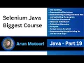 Java - Part 19 Selenium Java Biggest Course