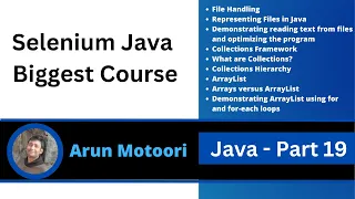 Java - Part 19 Selenium Java Biggest Course