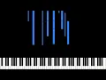 Last Minute Change Of Heart - James Heather [Piano Tutorial] (Synthesia)