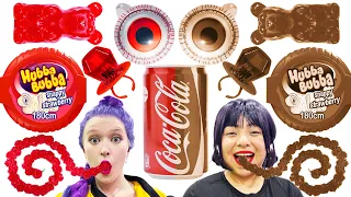 REAL FOOD VS CHOCOLATE CHALLENGE!