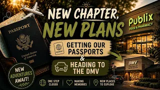 Come With Us To Get Our Passports Passport Application DMV Publix