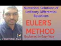 Euler s Method in Telugu VATAMBEDUSRAVANKUMAR