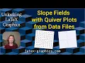 Slope Fields with PGFPlots Quiver Plots and Python Unlocking LaTeX Graphics Ep 62