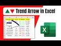 How to Insert Increase Decrease Arrows with Positive or Negative Percentage Change in Excel