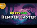 No GPU Blender Google Colab Render Faster With Cycles In Colab Python Script Notebook