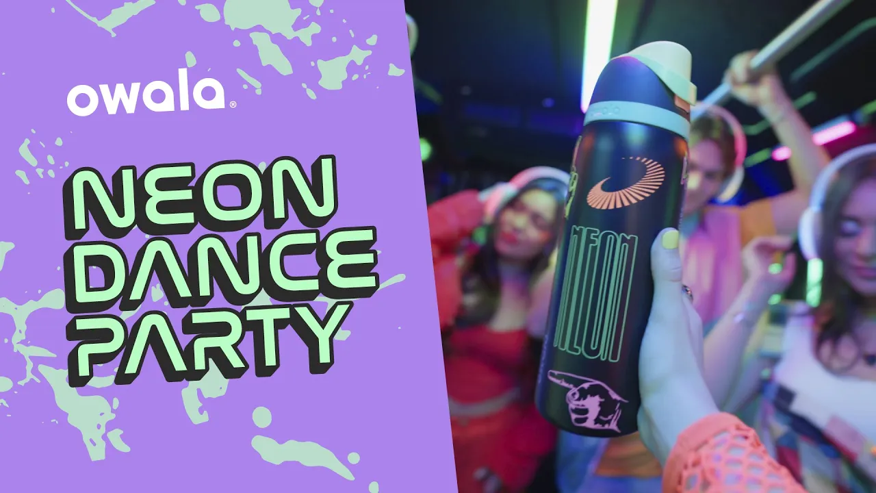 Owala — Owala - Neon Dance Party (YouTube video ad)