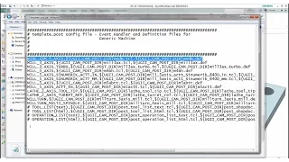 Editing the Post Processor List - NX CAM