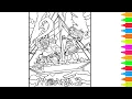Moana 2 Coloring Ocean Adventure Moana Kotu We Are Voyagers Disney Moana 2 Coloring Pages