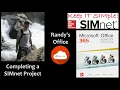 Randy s Office - Completing a SIMnet Project