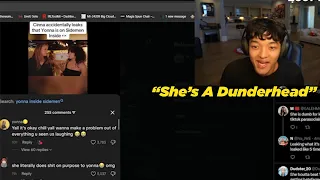 Jason Reacts To Cinna Leaking Yonna Is On Sidemen Inside