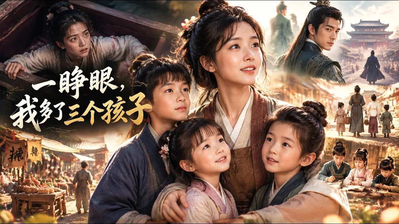 一睁眼,我多了三个孩子