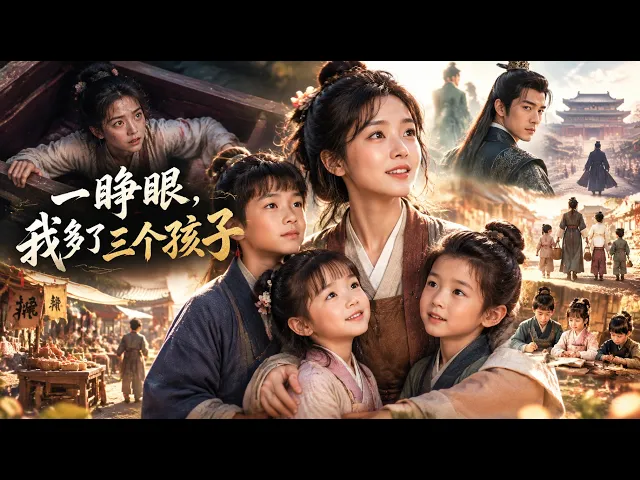 一睁眼，我多了三个孩子