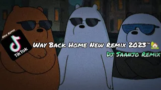 Download Dj WAY BACK HOME NEW REMIX 2023 | Dj Saanjo Remix MP3