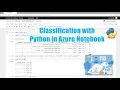 Azure Notebook with Python