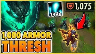 WE FUNNEL ALL SOULS INTO 1 THRESH!!! (1,000+ ARMOR & SOULS) - BunnyFuFuu | League Of Legends