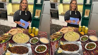 سر الصنعة مع الشيف دعاء السمنودي أرز بالشبت بوري سنجاري بالرن سمك مكرونة مقلي 