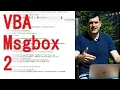 Excel VBA Message Boxes 2 - Yes No Message Box for Confirmation