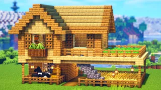 Download Minecraft - Tutorial Membuat Rumah Starter House/Survival Simple ! MP3